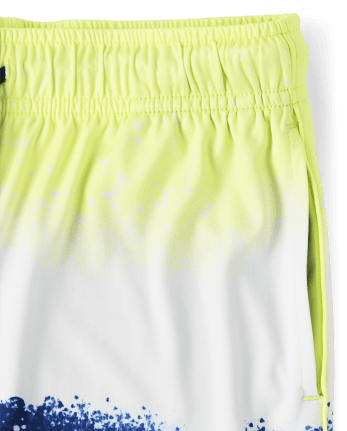 Shorts deportivos de baloncesto con estampado para niños