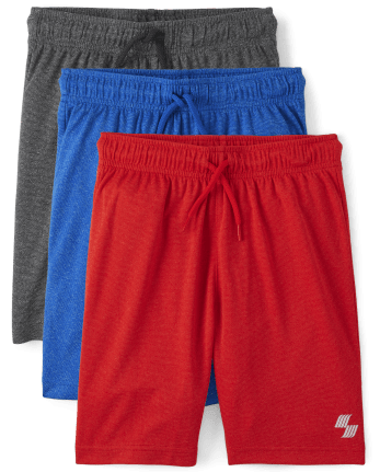 Boys Performance Basketball Shorts 3-Pack