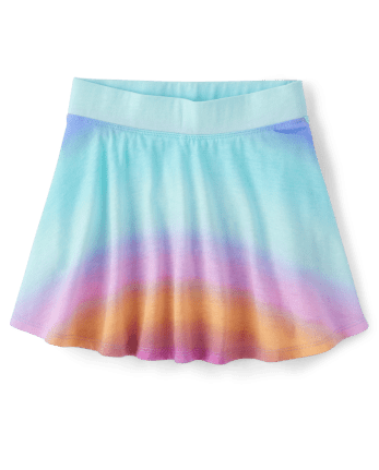 Girls Print Skort