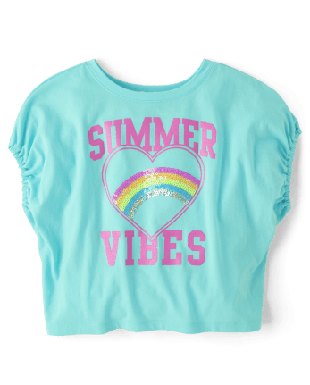 Girls Summer Vibes Top
