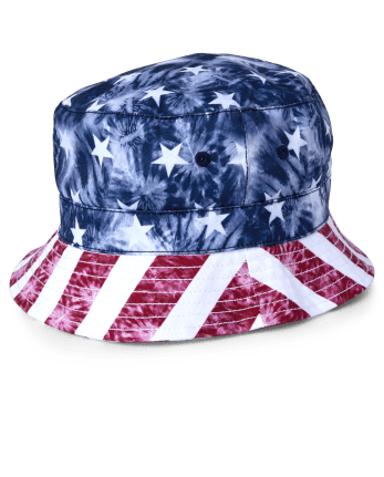 Boys American Flag Bucket Hat