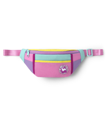 Girls Colorblock Fanny Pack  The Children's Place - MULTI CLR