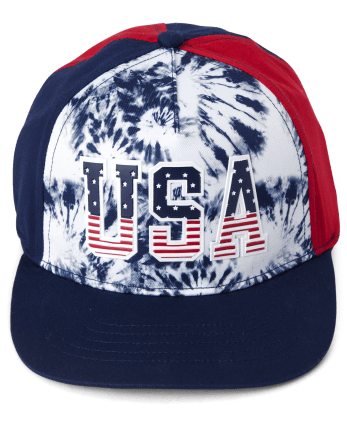 Boys USA Colorblock Baseball Hat