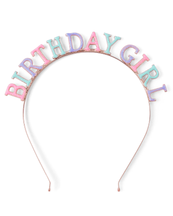 Girls Birthday Headband