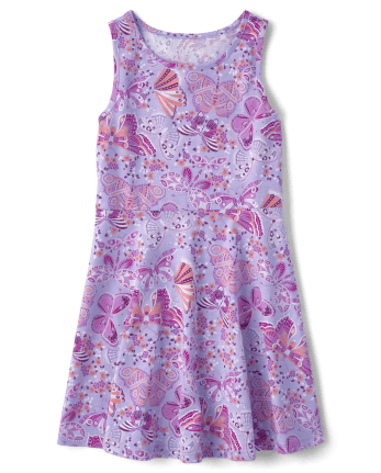 Girls Print Everyday Dress