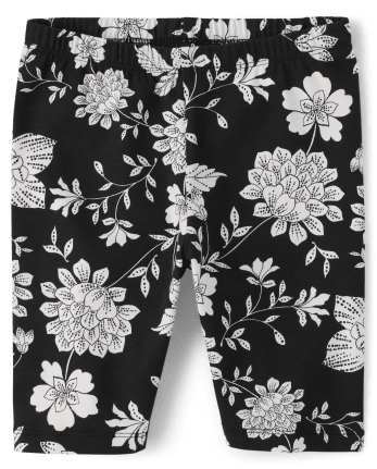 Girls Print Bike Shorts