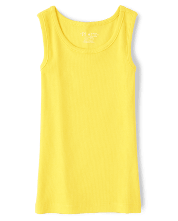 Girls Ribbed Tank Top