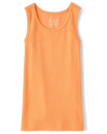 Girls Ribbed Tank Top
