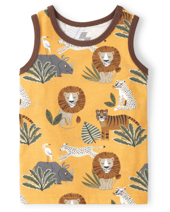 Baby And Toddler Boys Animal Tank Top