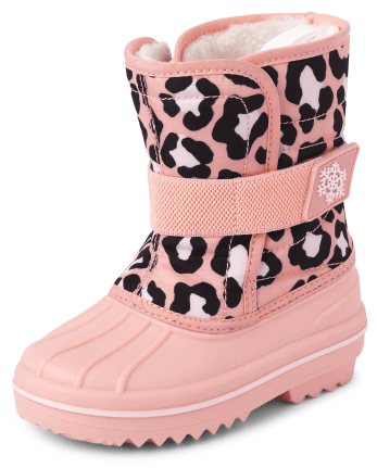 Toddler Girls Print All Weather Boots