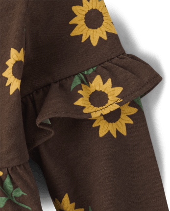 Baby And Toddler Girls Sunflower Everyday Dress
