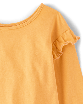 Lot de 4 hauts tournesol pour petites filles