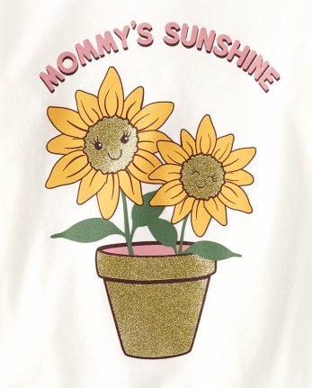Sunflower April Girls Are Sunshine All Over Printed Combo Tanktop