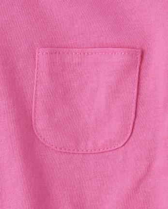 Toddler Girls Rainbow Tie Front Tops 3-Pack