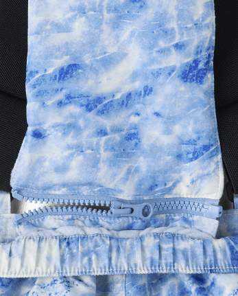Salopette de neige imprimée fille