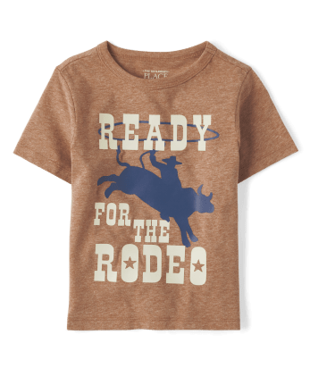 Camiseta con gráfico Rodeo para bebés y niños pequeños