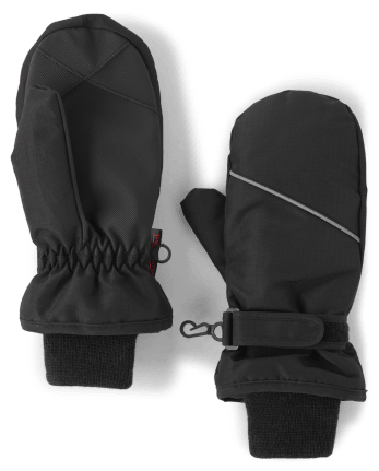 Boys Print Ski Mittens