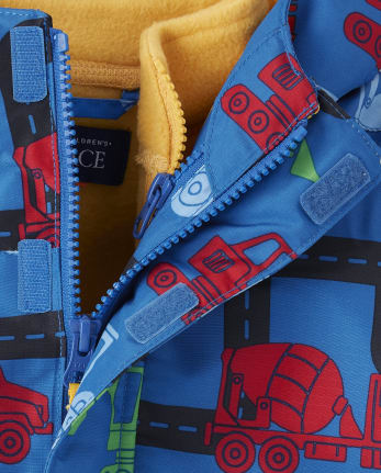 Toddler Boys Print 3 in 1 Jacket