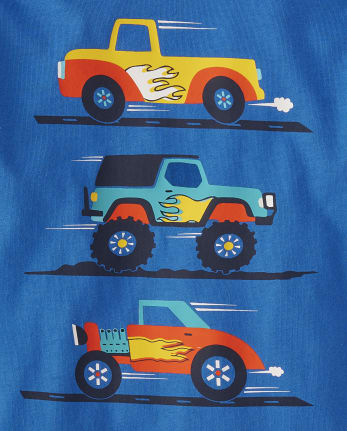Baby And Toddler Boys Cars 2 In 1 Top