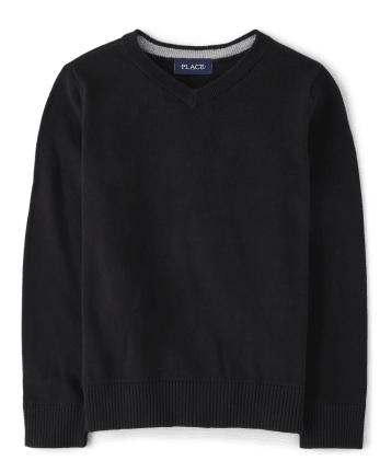 Boys Mix And Match Long Sleeve V Neck Sweater The Children s
