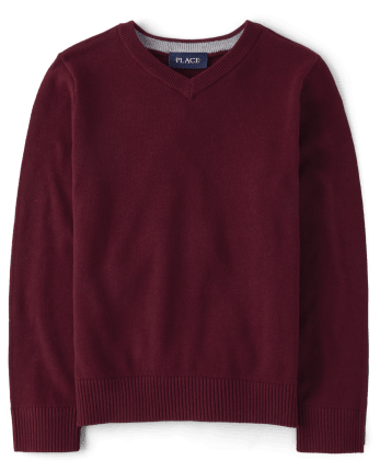 Boys V Neck Sweater