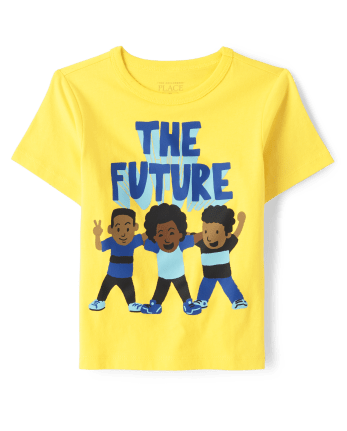 Kids Yellow Tops & T-Shirts.