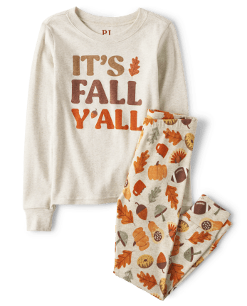 Fall kids pajamas deals