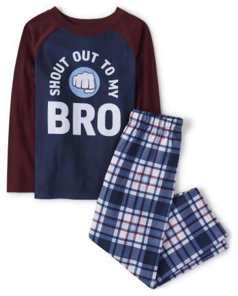 Boys Shout Out To My Bro Pajamas