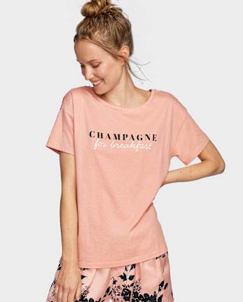 Womens Graphic Sleep Tee