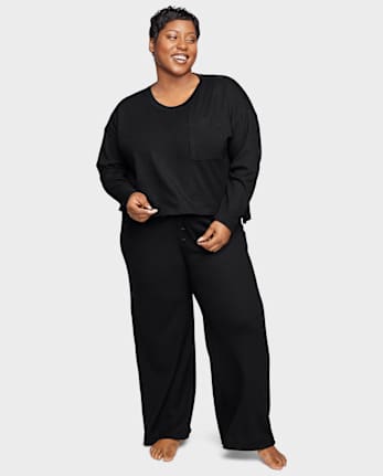 Pantalones de pijama térmicos para mujer