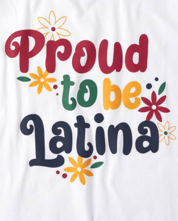 Girls Proud To Be Latina Graphic Tee