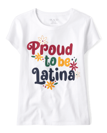 Girls Proud To Be Latina Graphic Tee