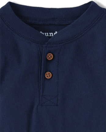 Baby Boys Button Front Bodysuit 4-Pack