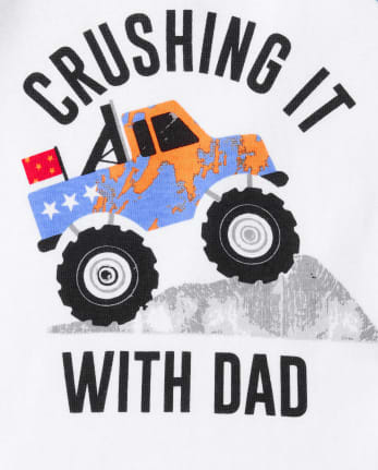 Baby And Toddler Boys Truck Snug Fit Cotton Pajamas
