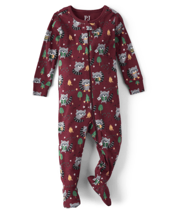 Boys sales footed pjs