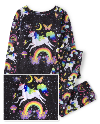 Girls space pajamas online