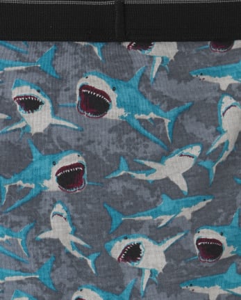 Calzoncillos Shark para niños, paquete de 7