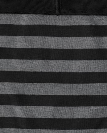 Ropa interior breve a rayas para niños, paquete de 10
