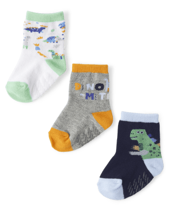 Calcetines midi Dino para bebé niño, paquete de 6