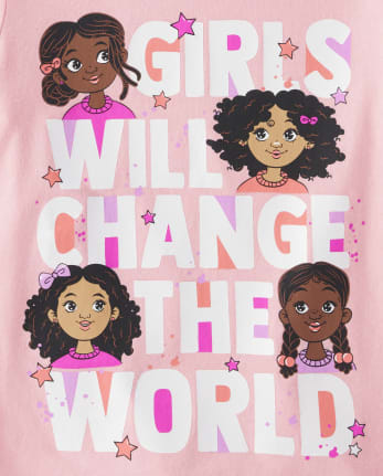 Baby And Toddler Girls Gymnasts Graphic Tee 2-Pack