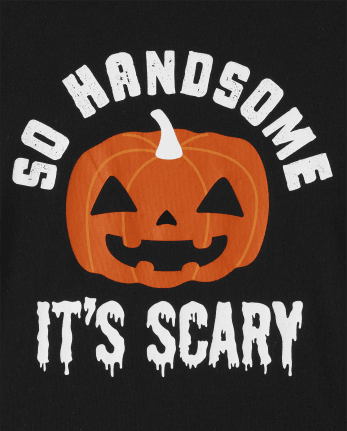 Baby And Toddler Boys Handsome Pumpkin Graphic Tee