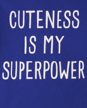 Baby And Toddler Boys Cuteness Graphic Tee