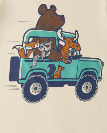 Baby And Toddler Boys Vehicle Graphic Tee 3-Pack