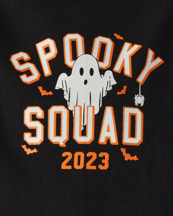 Unisex Baby Matching Family Glow Spooky Squad Graphic Bodysuit