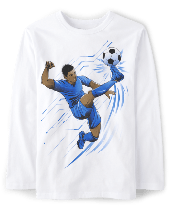 Boys Soccer Graphic Tee