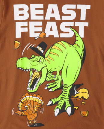Camiseta estampada Beast Feast para niños