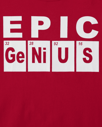Camiseta con gráfico Epic Genius para niños