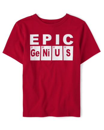 Camiseta con gráfico Epic Genius para niños