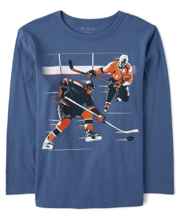 Boys Hockey Graphic Tee