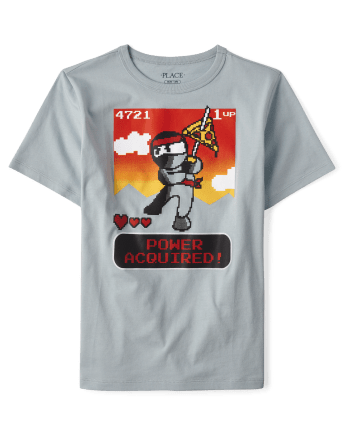 Camiseta con gráfico Pizza Ninja para niños